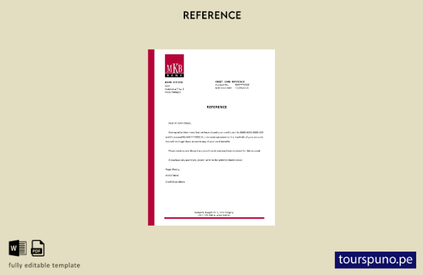 lista para imprimir plantilla de referencia de cierre del banco MKB de Hungría